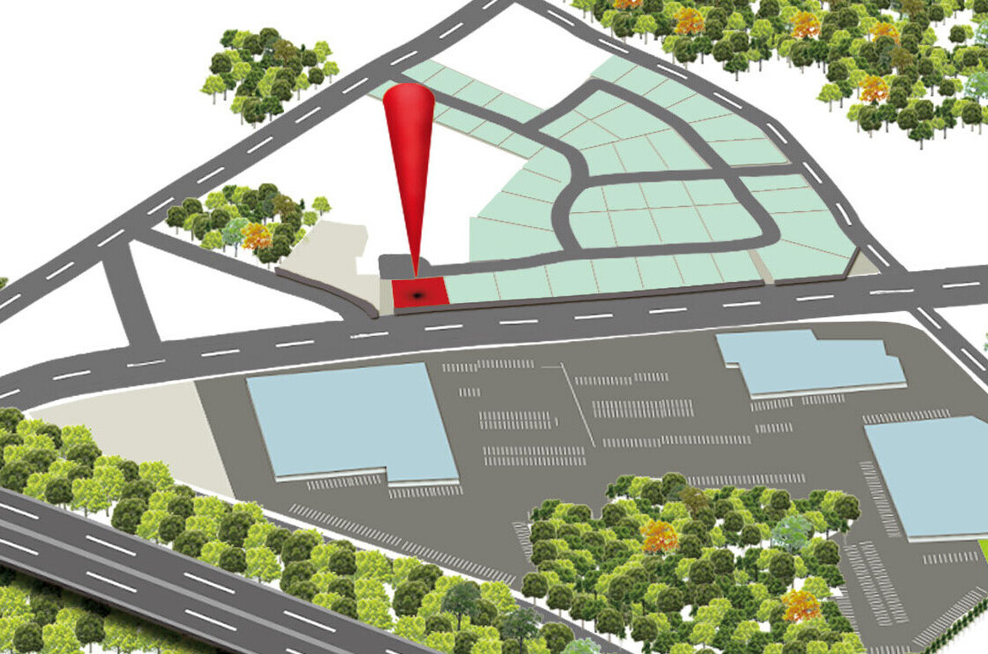 地図_1 ミソラタウン掛川 2023年 Misoratown 掛川高御所・株式会社ハイブリッヂ・High Bridge Design 浜松